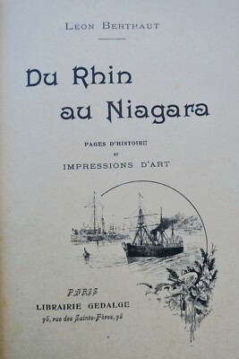 Erforschung von Geschichte und Kunst in Afrika<span class="lla-card-orig-wrap"><span class="lla-card-orig">❦ AFRIQUE Du Rhin au Niagara. Pages d’histoire et impressions d’art</span></span> - La Librairie Antique