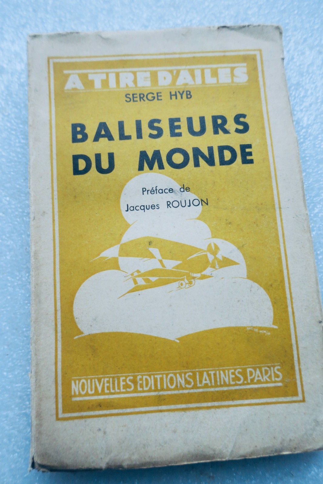 Africa HYB World Beacons - Vol ailé 1935 (histoire de voyage en avion)