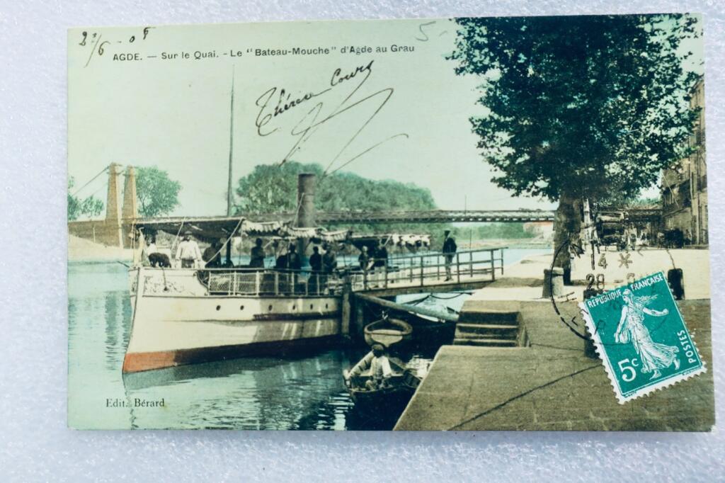 Agde Sur le quai 1908