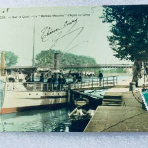 Agde Sur le quai 1908