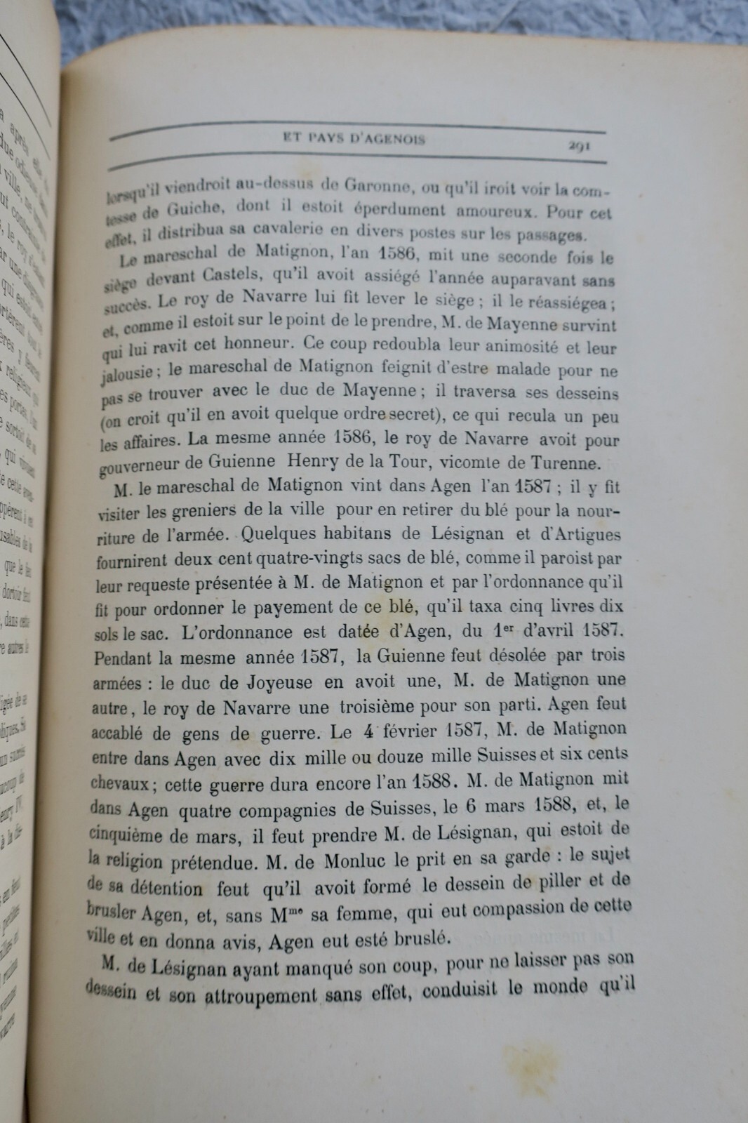 アジャンとその地域の歴史<span class="lla-card-orig-wrap"><span class="lla-card-orig">❦ AGEN HISTOIRE DE LA VILLE D’AGEN & PAYS D’AGENAIS suivi…</span></span> - La Librairie Antique