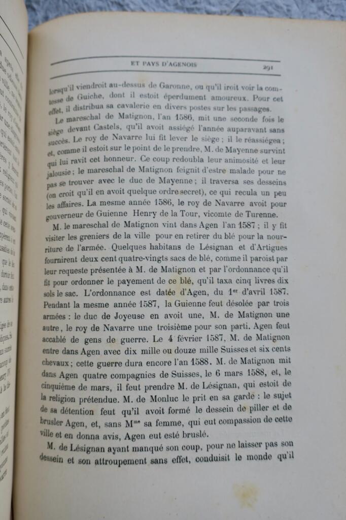 AGEN HISTOIRE DE LA VILLE D&rsquo;AGEN & PAYS D&rsquo;AGENAIS suivi…