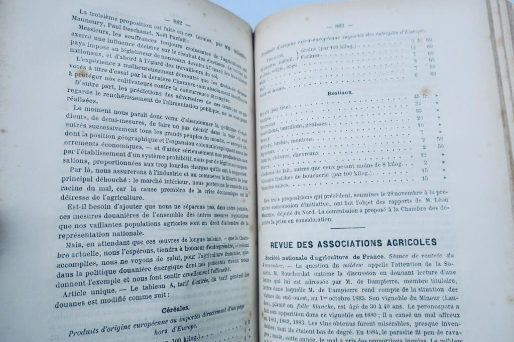 Agricultural Society Bulletin 1884-1885