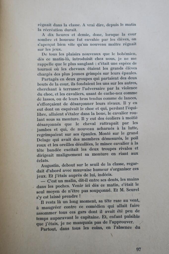 ALAIN-FOURNIER Le Grand Meaulnes 1946