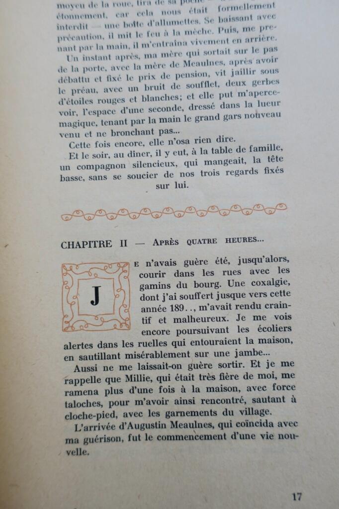 ALAIN-FOURNIER Le Grand Meaulnes 1946