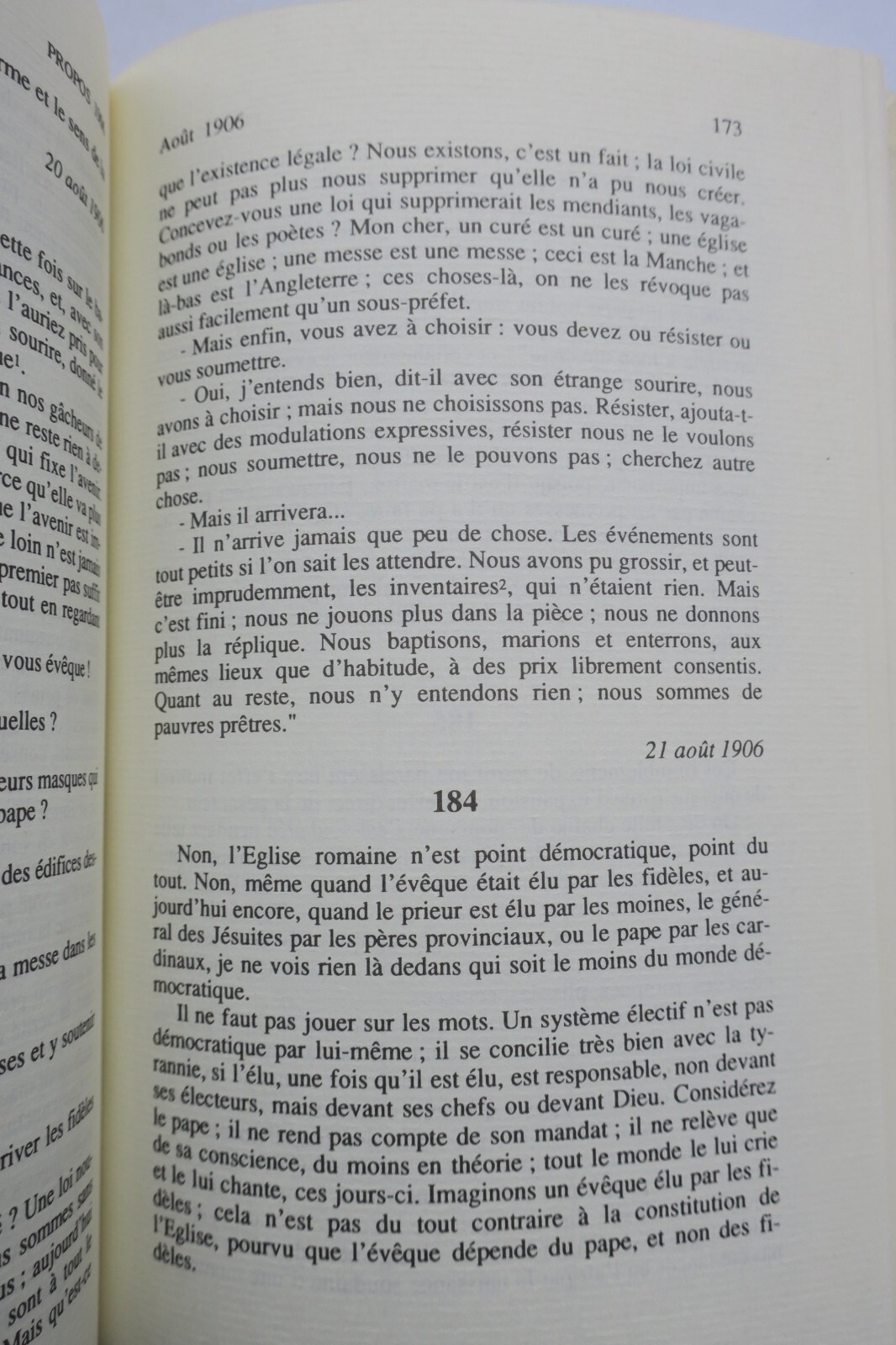 诺曼人的见解<span class="lla-card-orig-wrap"><span class="lla-card-orig">❦ ALAIN Les propos d’un Normand de 1906</span></span> - La Librairie Antique