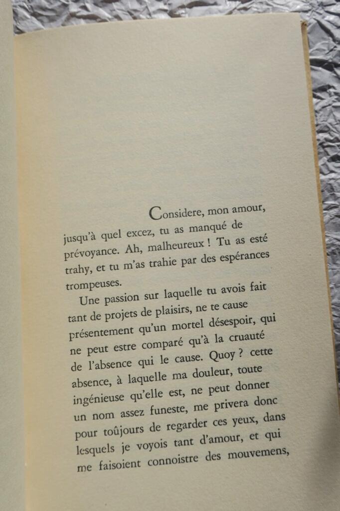 Passionate correspondence of a Portuguese nun