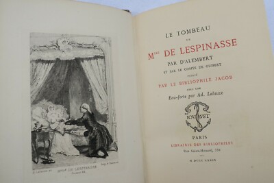 A biography of Mlle de Lespinasse - Image 6