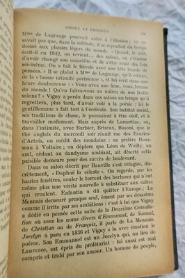 Alfred de Vigny nombreux documents inédits + dédicace – Image 4