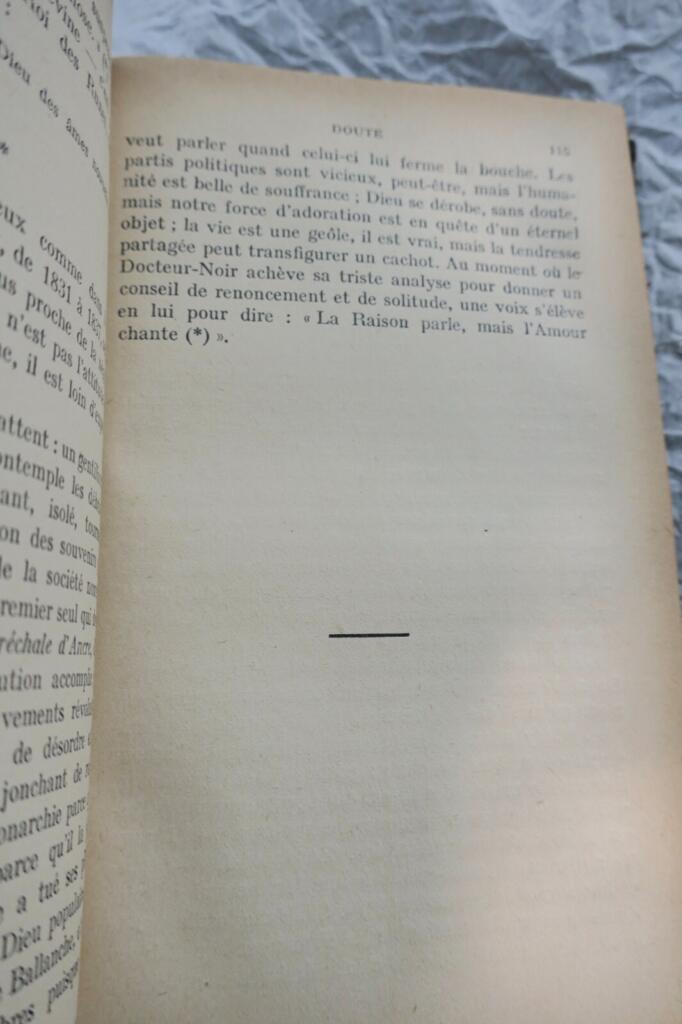 Unveröffentlichte Dokumente von de Vigny