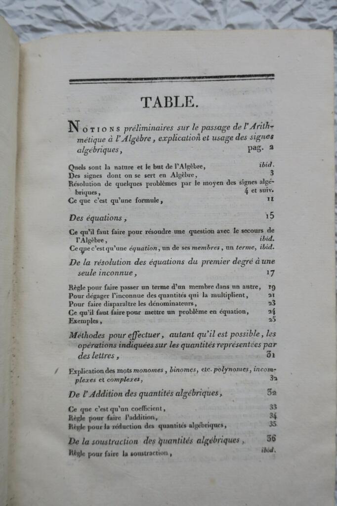 Algebra Elements for Central School