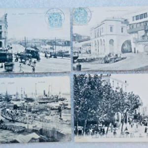 ALGER port, amirauté, palais consulaire...