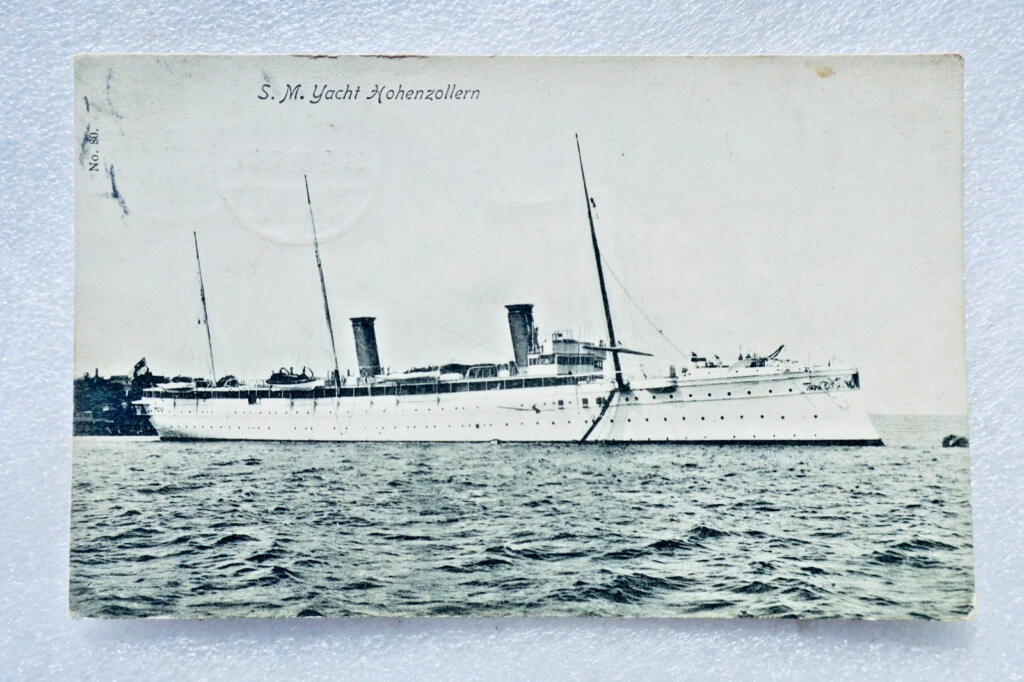 allemagne KAISER yacht Hohenzollern