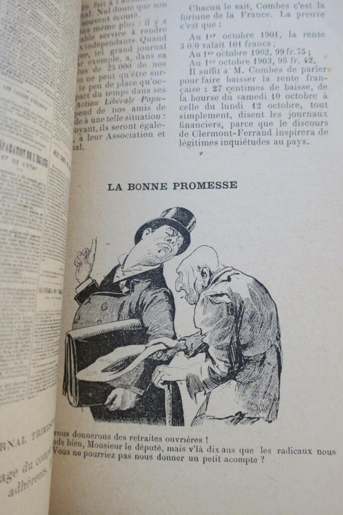 Political almanac of French liberal activism