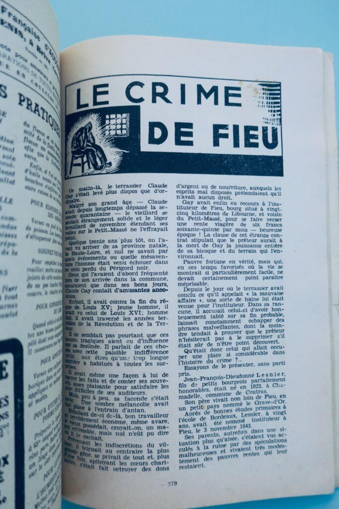 1938 Almanac - Petit Journal