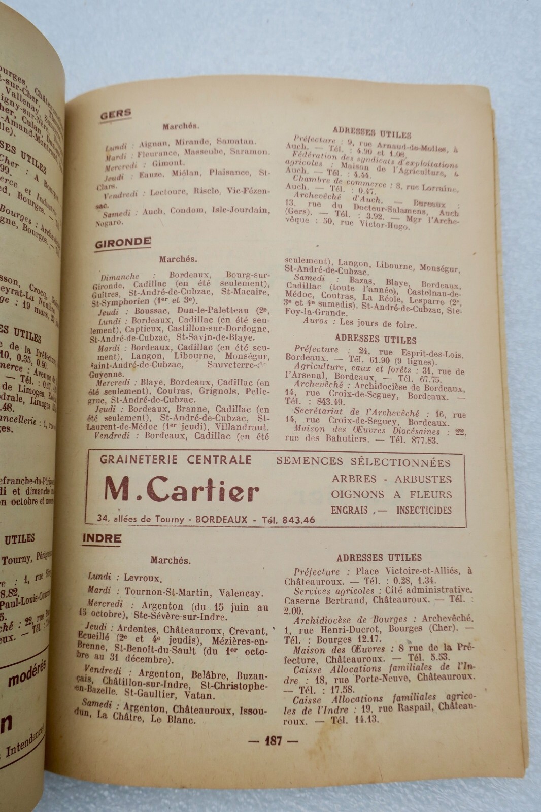 almanach 1954 Courier Dimanche Français - La Librairie Antique