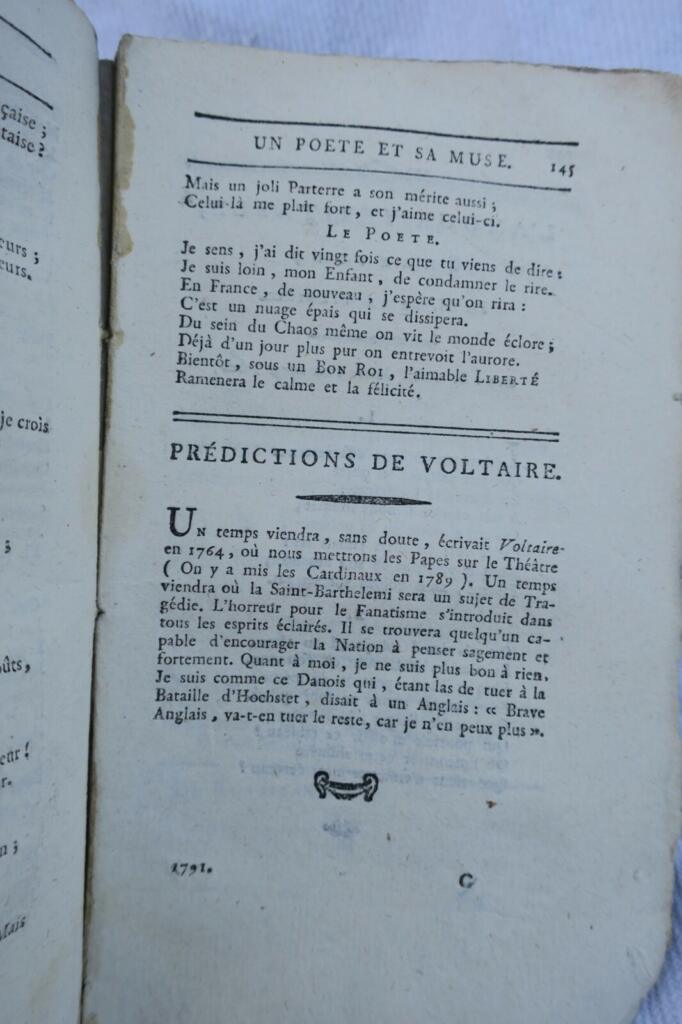 Literarischer Almanach von 1791
