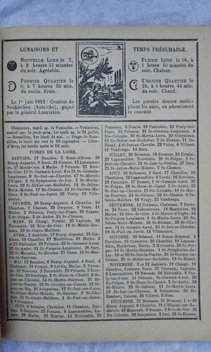 Singing Almanac from 1886 - Image 3