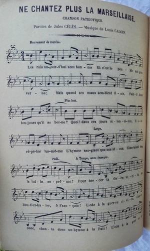 Singing Almanac from 1886 - Image 6