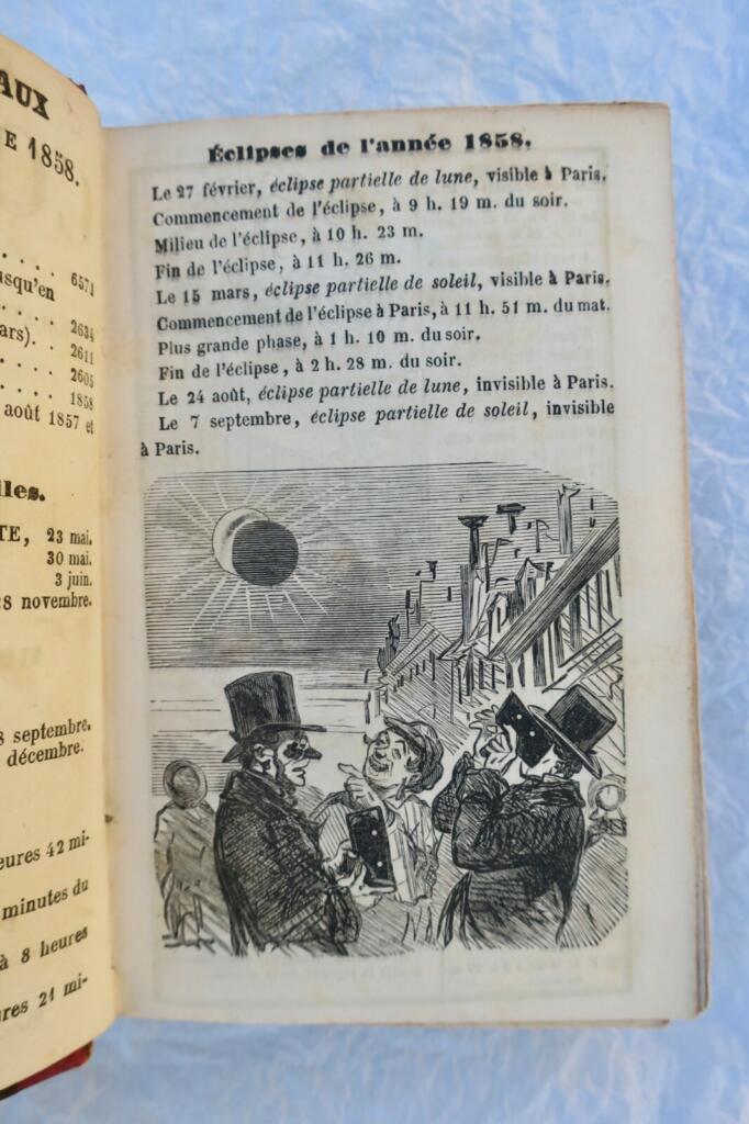 Comic Almanac with Satirical Illustrations 1858-1860