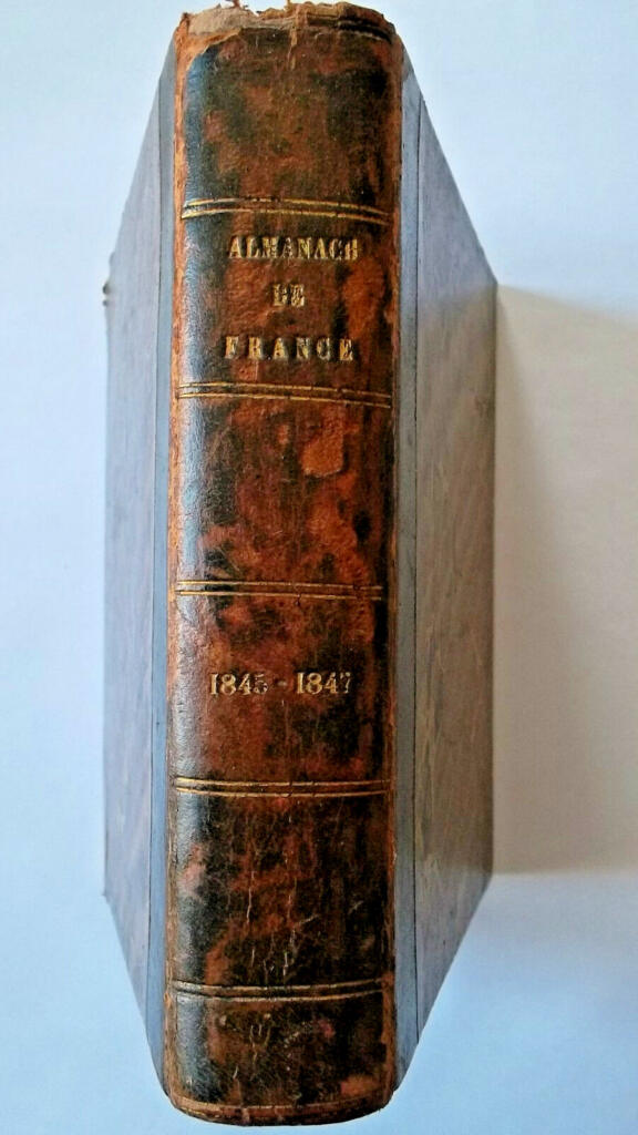 French Almanac: Laws, Science & Progress 1845-1847