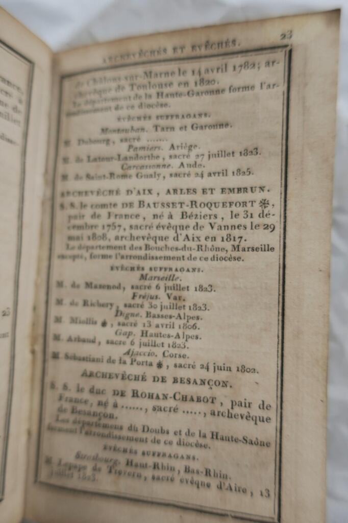 Almanach von Hof und Stadt für 1829