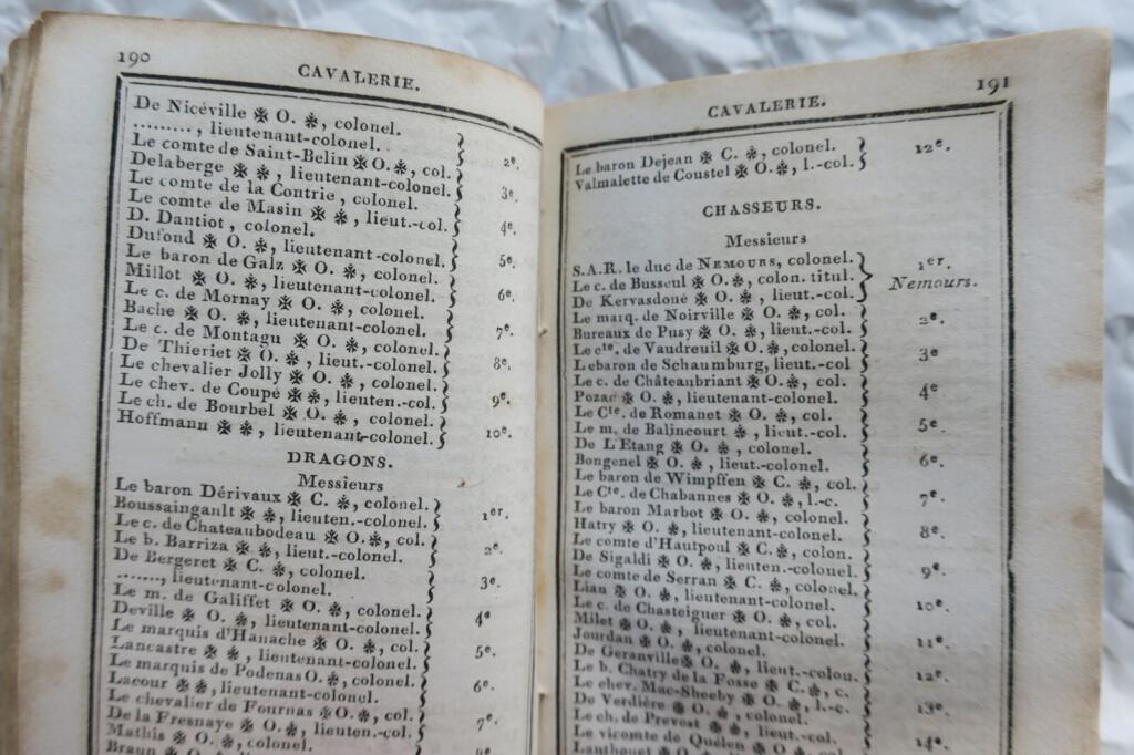 Court and City Almanac for 1831