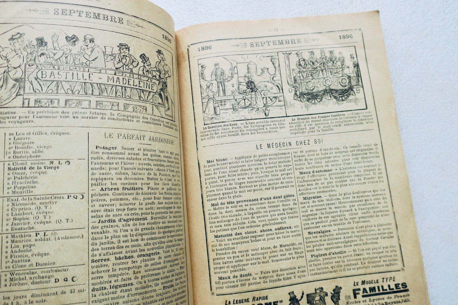 Almanach de la Dépêche 1896 - La Librairie Antique
