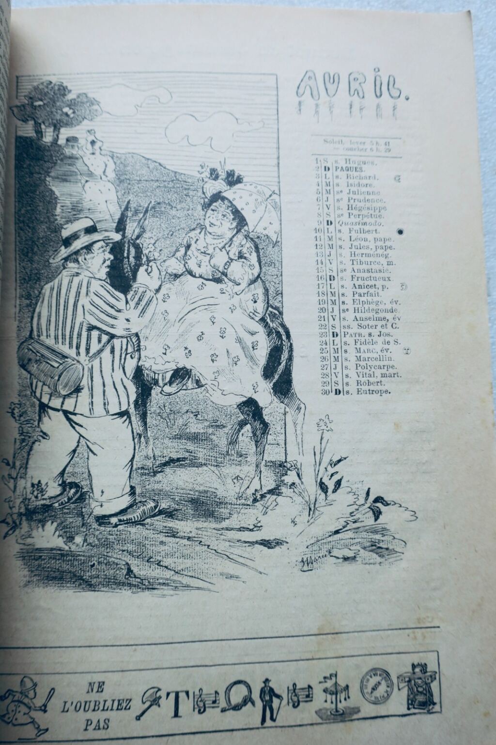 1899年的年鉴