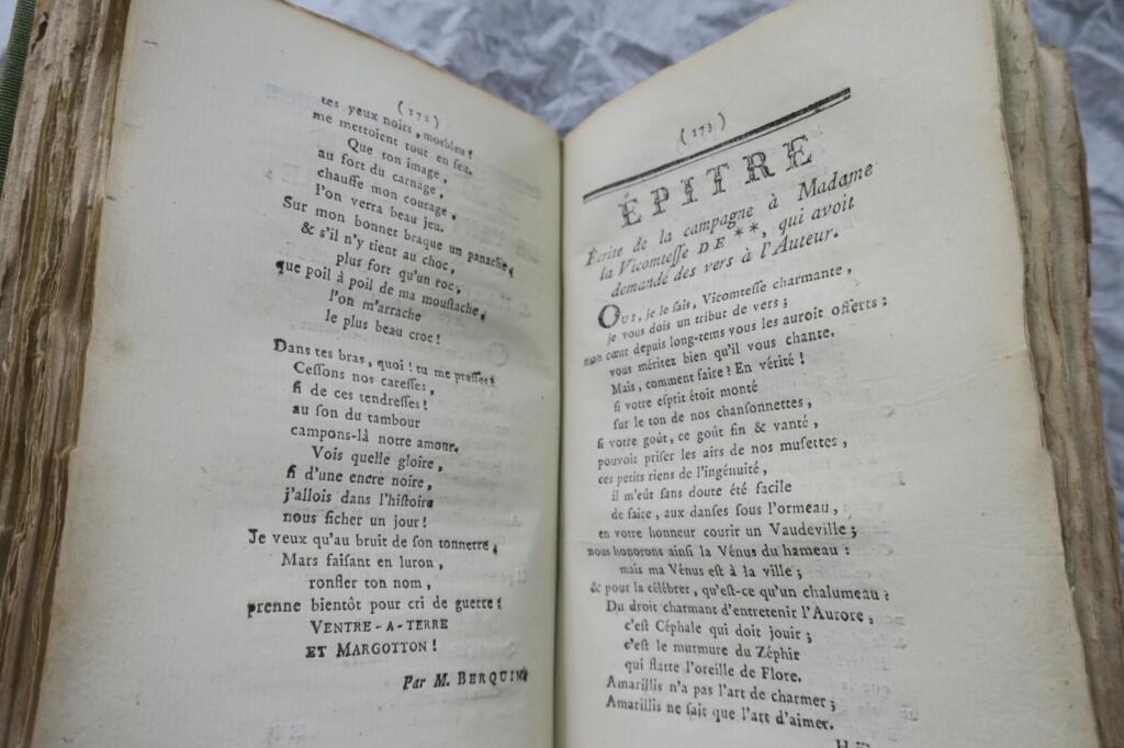 Almanach des muses, 1783