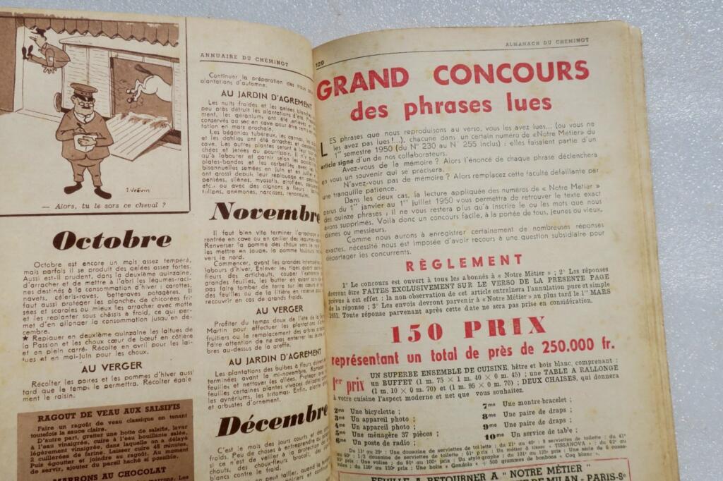 French Railway Workers' Almanac 1951