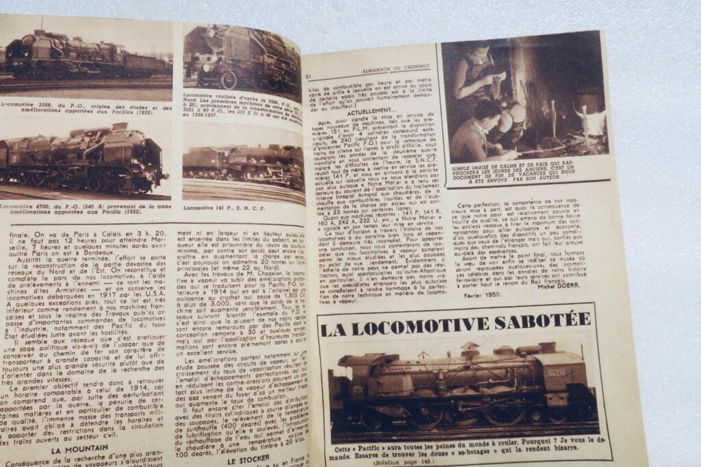 French Railway Workers' Almanac 1951