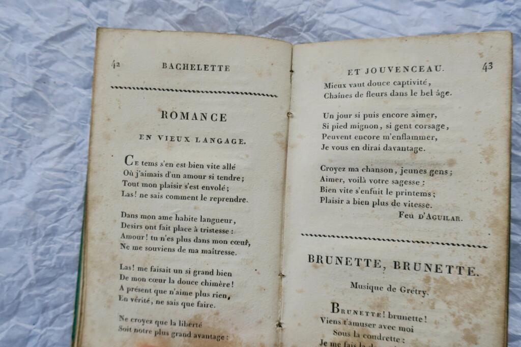 Lyrischer Almanach für Damen mit Liedern und Stichen