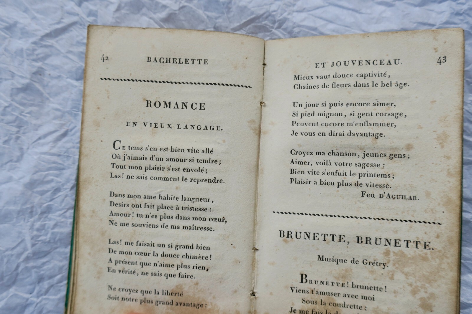 Almanach lyrique des dames. Bachelette et Jouvenceau 1826 – Image 5
