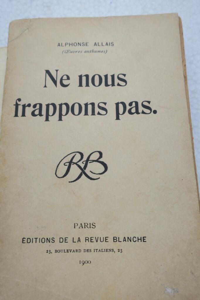 Gesammelte Werke von ALLAIS