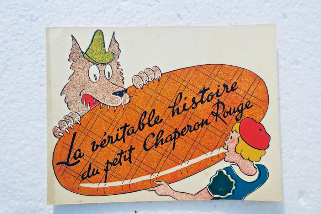 ALSA à colorier le Petit Chaperon Rouge + recettes