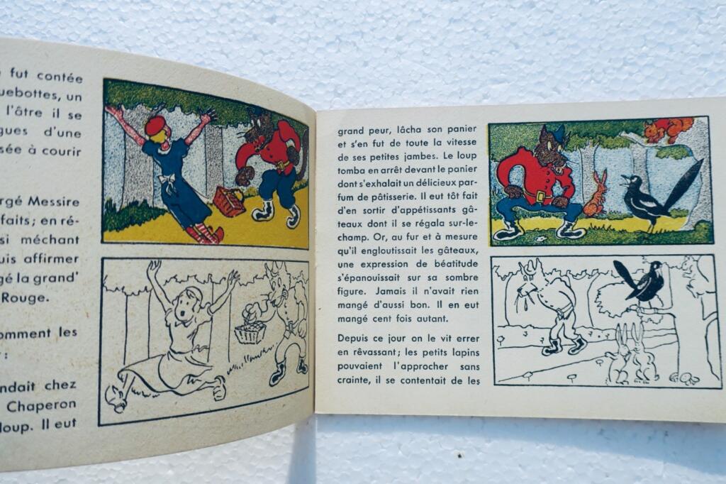 ALSA à colorier le Petit Chaperon Rouge + recettes