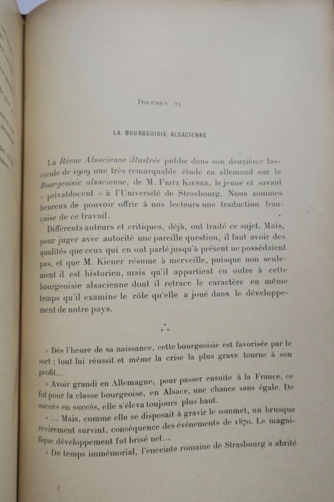 Historische Bericht über Elsass
