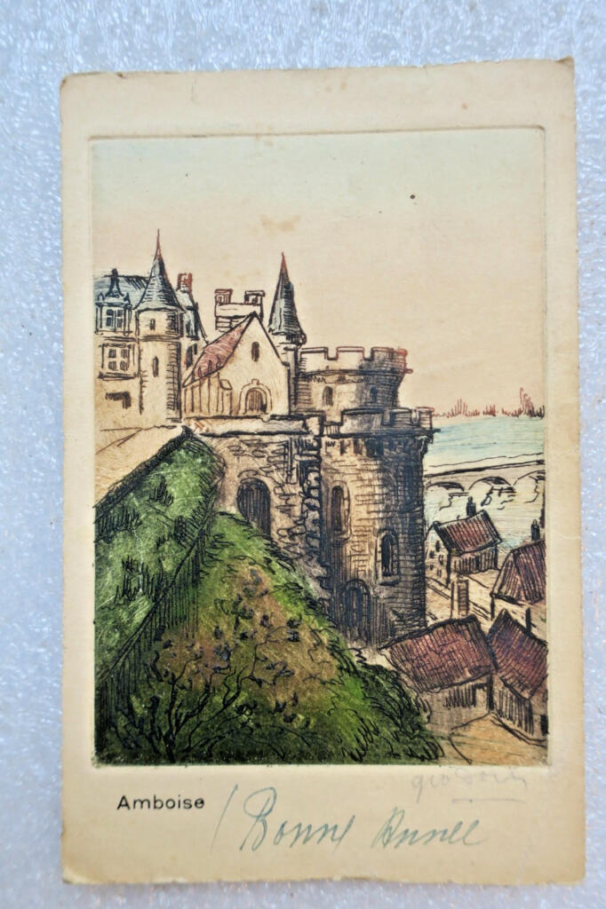Amboise - Signed Etching