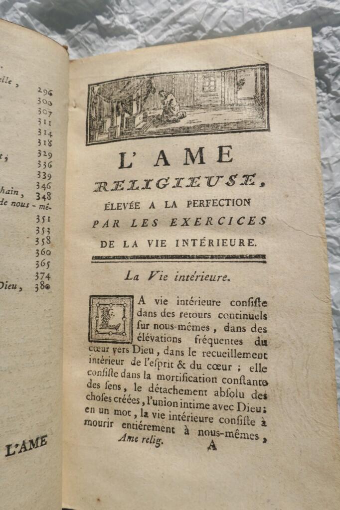 Religiöse Seele zur Vollkommenheit durch inneres Leben