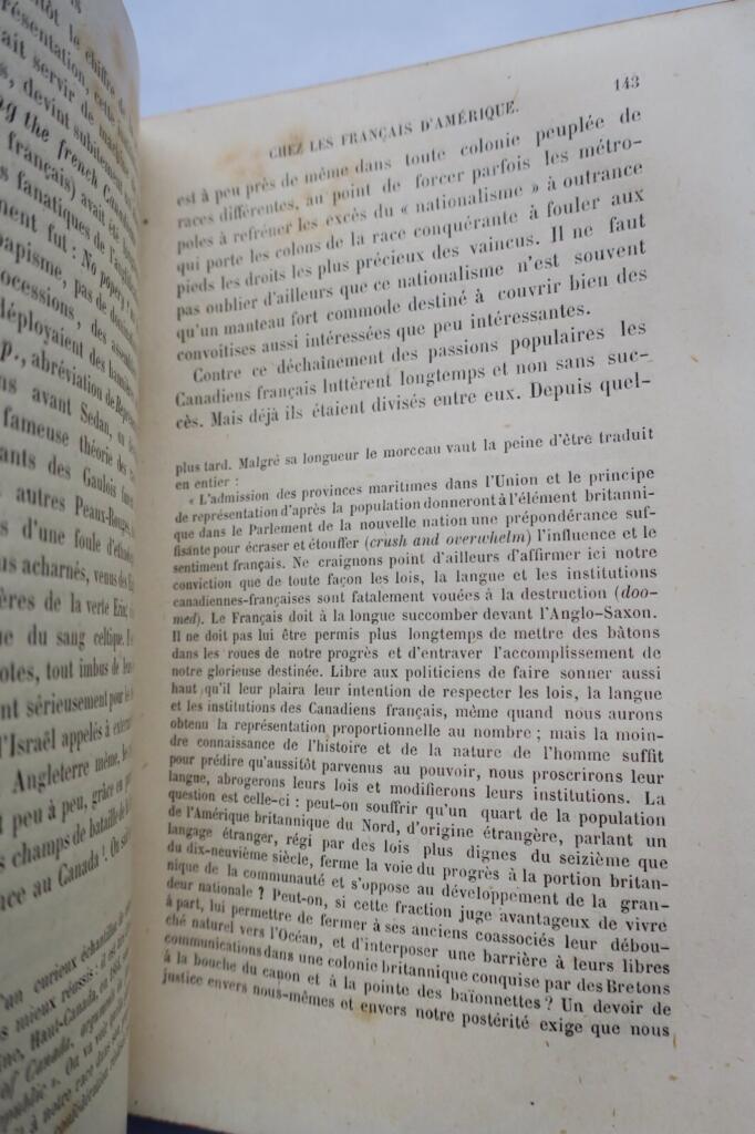 Fünf Monate bei den Franzosen Amerikas