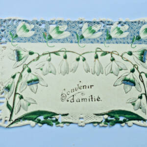 amitié souvenir BELLE EPOQUE bords ouvragés