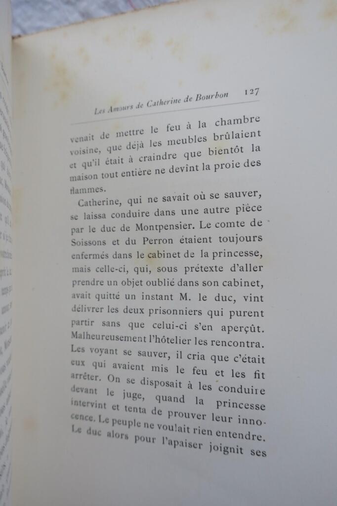 Liebesgeschichte von Catherine de Bourbon