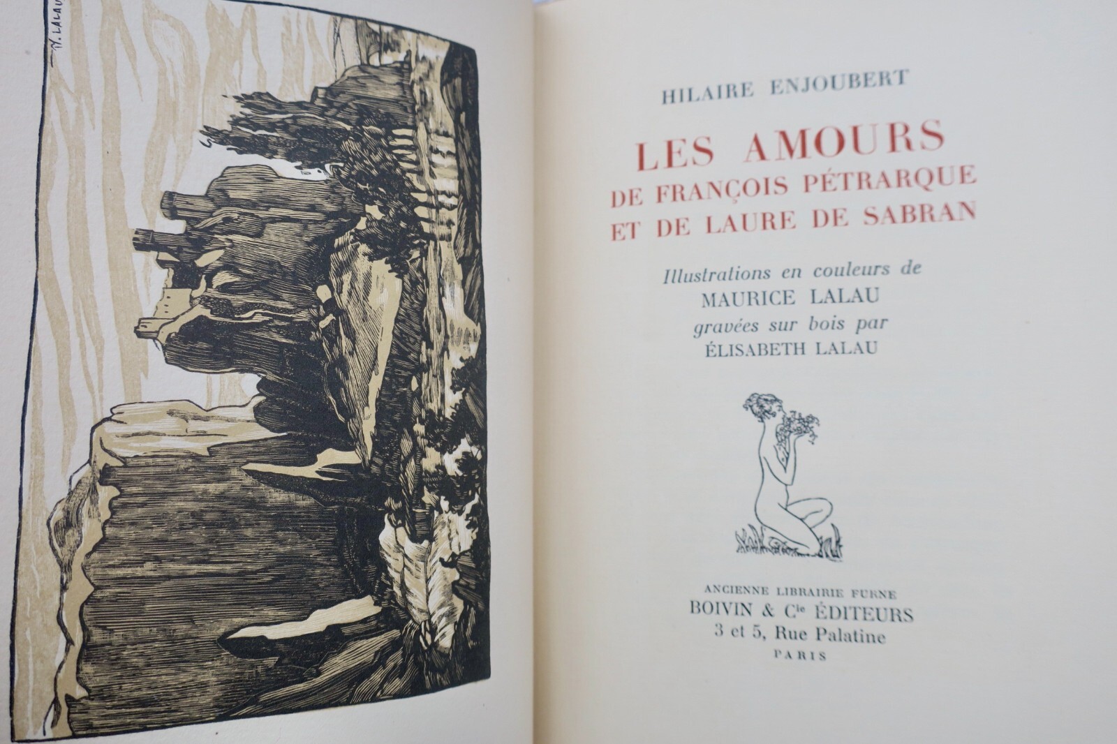 AMOURS DE FRANCOIS PETRARQUE ET DE LAURE DE SABRAN ill-Lalau – Image 7