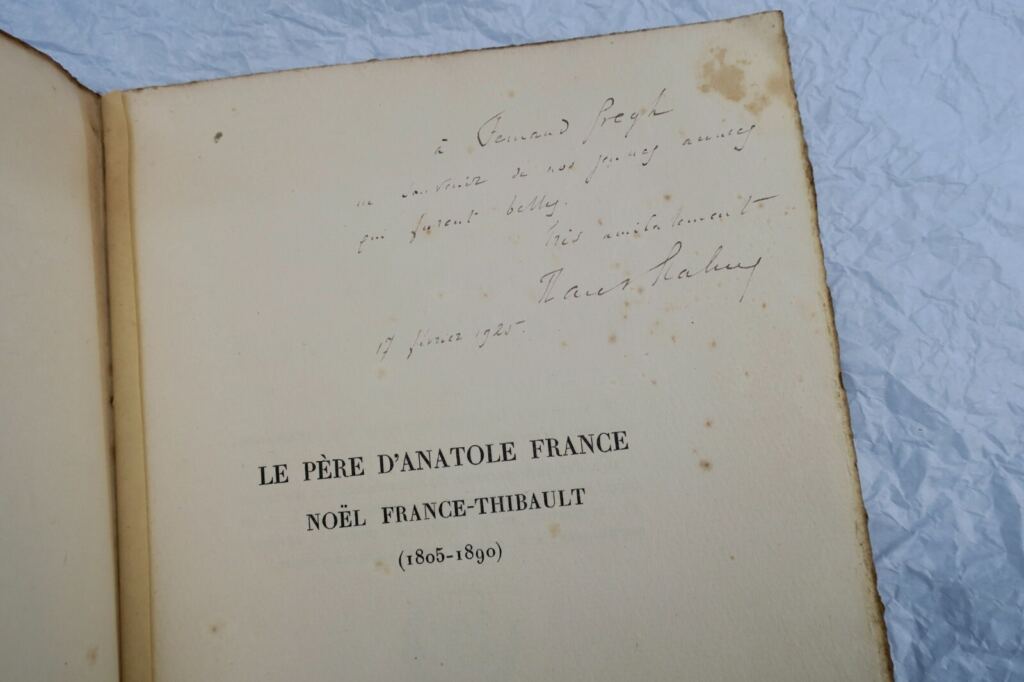 Portrait of Anatole France's Father