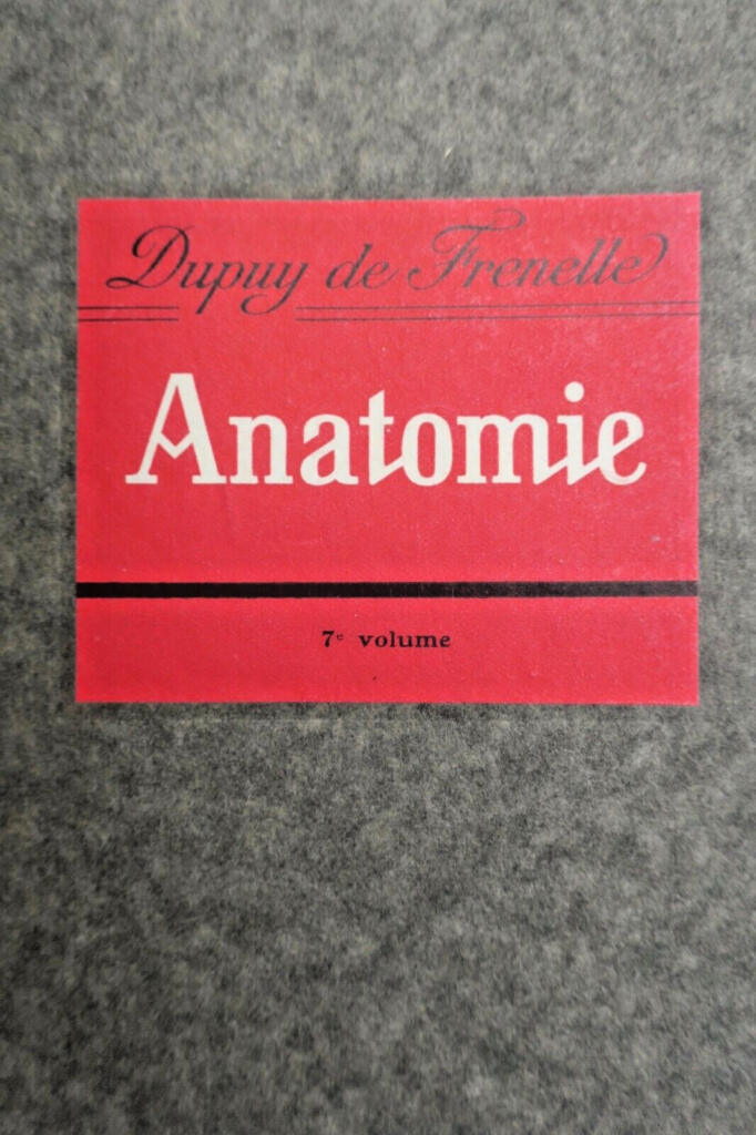anatomie descriptive et régionale Dupuy de Frenelle