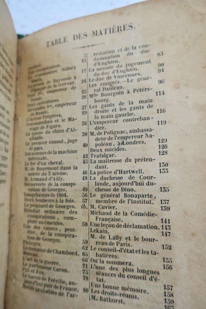 帝国与复辟的轶事