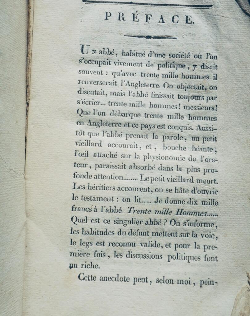 Angleterre détails historiques sur les principales descentes..1804