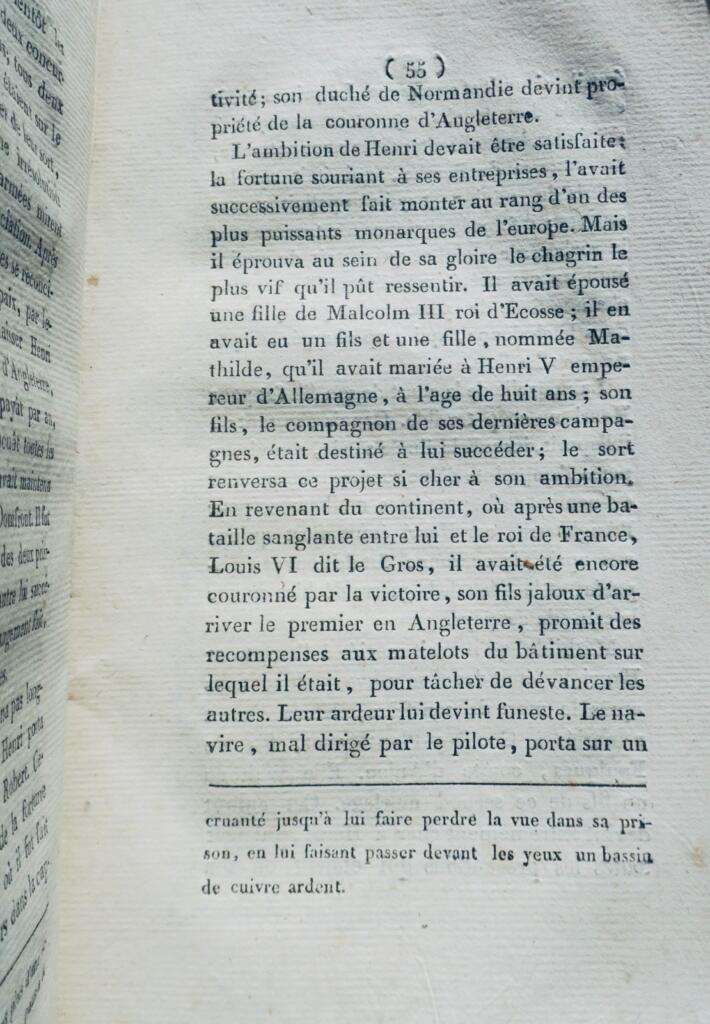 Angleterre détails historiques sur les principales descentes..1804
