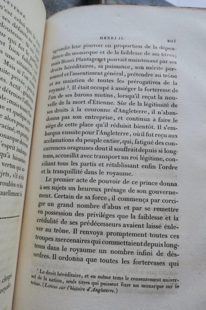 Angleterre GOLDSMITH Histoire d’Angleterre 1825